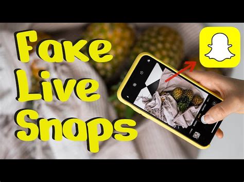 how to fake live snaps|how to fake snapchat live.